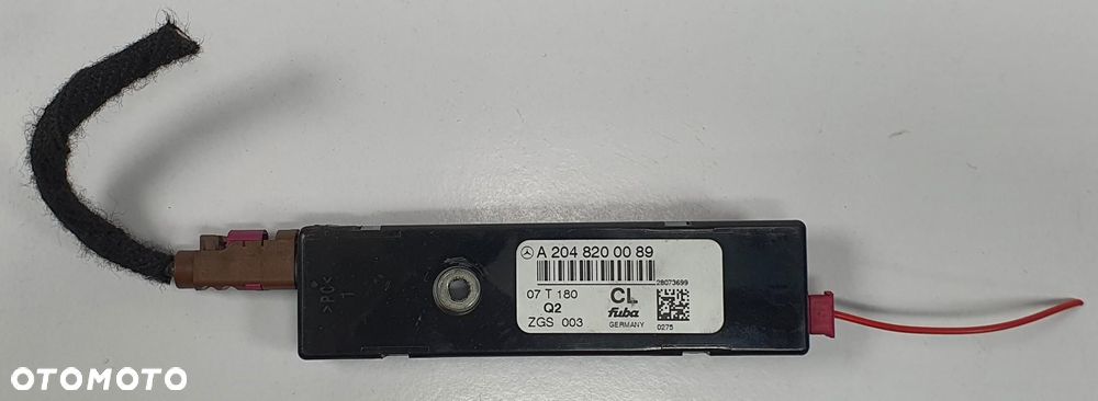 WZMACNIACZ ANTENY MERCEDES W204 A2048200089 - 1