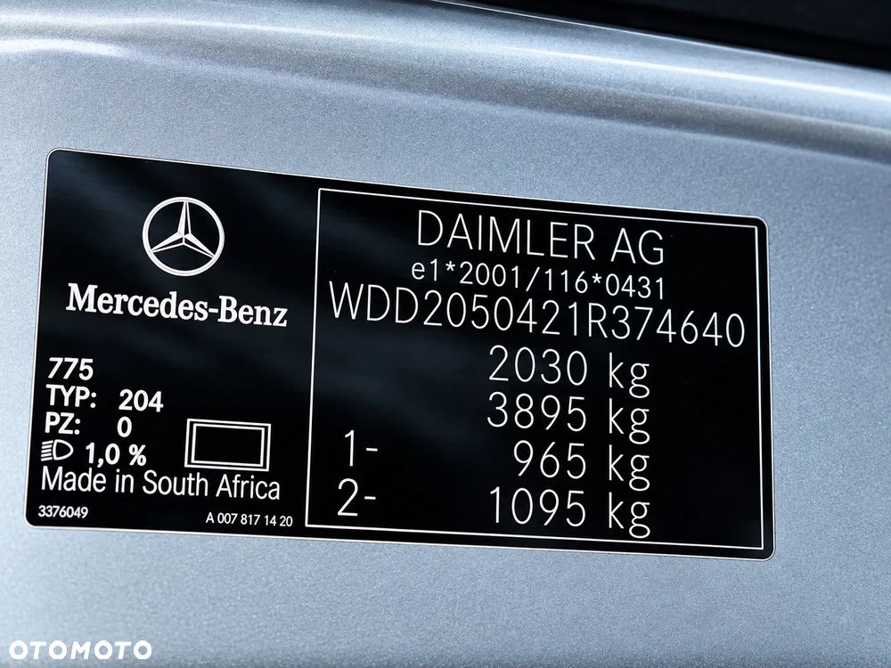 Mercedes-Benz Klasa C 200 9G-TRONIC Edition - 10