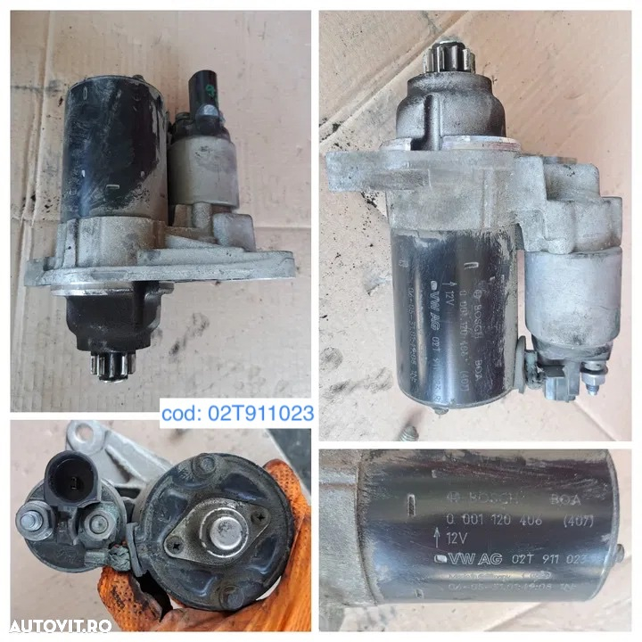 Kit ambreiaj , cutie de viteze - fara electromotor , electromotor BMZ , bobine inductie , clapeta acceleratie , sonda lambda , alternator , furtune racire pt motor 1.2 BMD BME VW VOLKSWAGEN SKODA SEAT IBITZA - 4