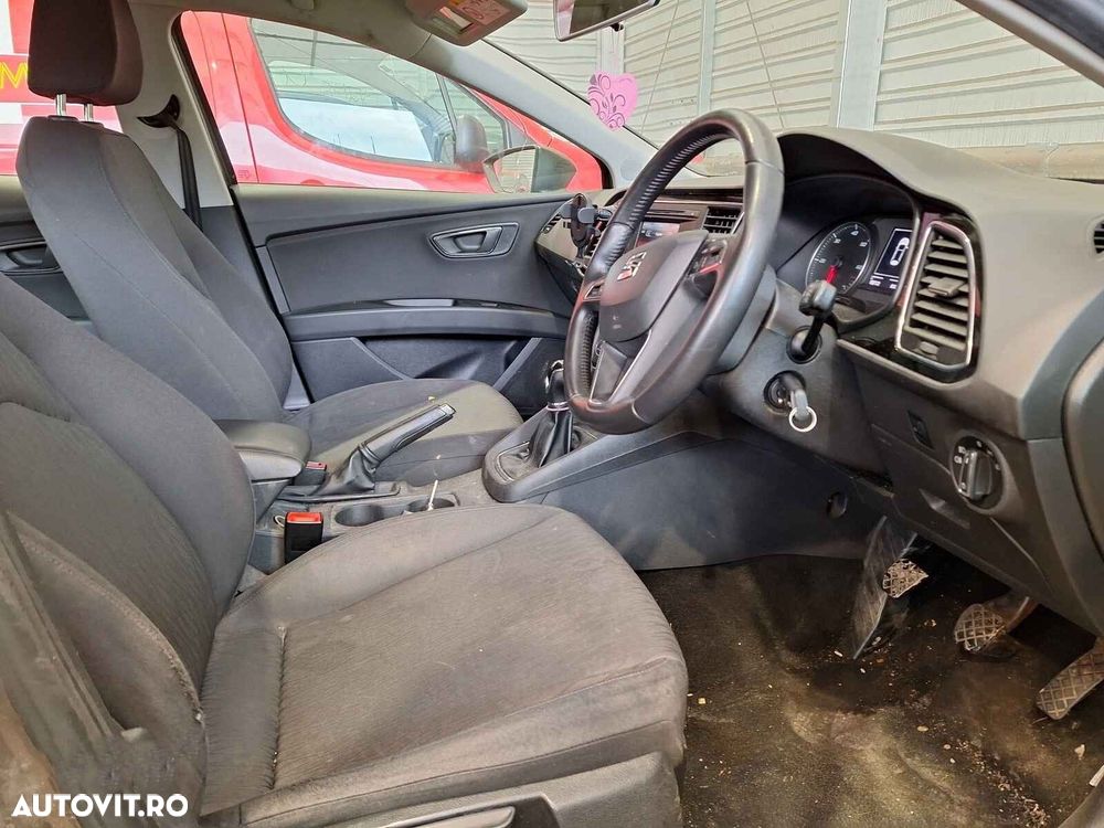 Bare Spate Seat Leon 2014 Break Argintiu - 5