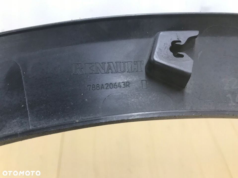 Listwa Renault Captur 1 I nakładka rant nadkola błotnika prawa tylna 2013-2019r. 788A20643R - 11