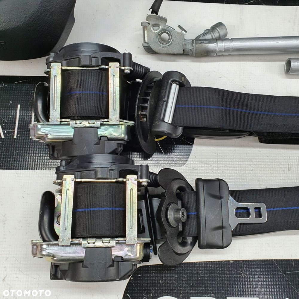 RENAULT MEGANE IV 4 DESKA ROZDZIELCZA KONSOLA KOKPIT PULPIT PODUSZKI AIRBAG AIR BAG PASY KIT SET - 8