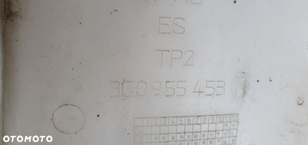 Zbiorniczek płynu spryskiwaczy pompki XENON VW Passat B6 3C0955453N - 8