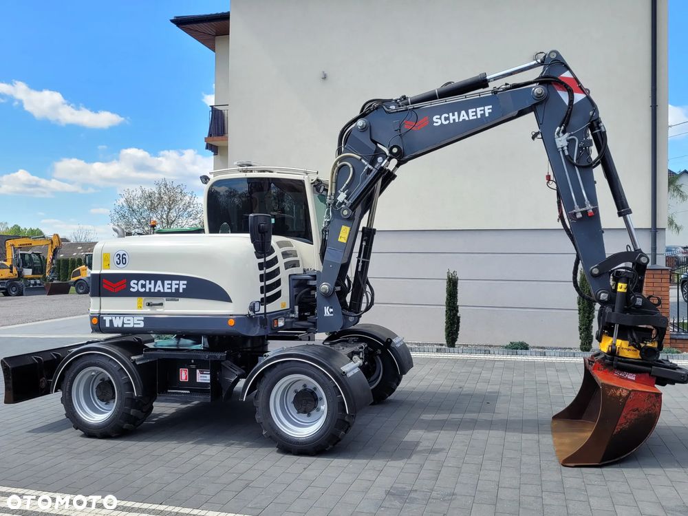 Schaeff TW95 / ROTOTILT ze szczypcami / bogate wyposażenie / - 3