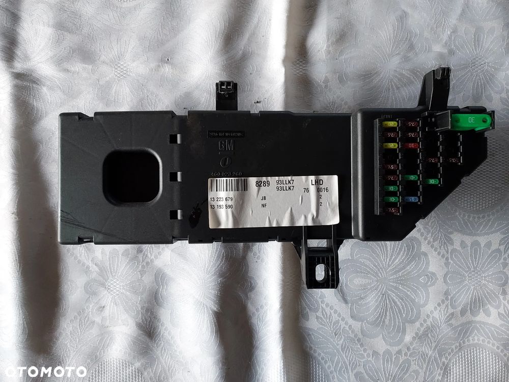 Moduł centralka bezpieczników BSI Opel Vectra C GM 460 023 260 - 2