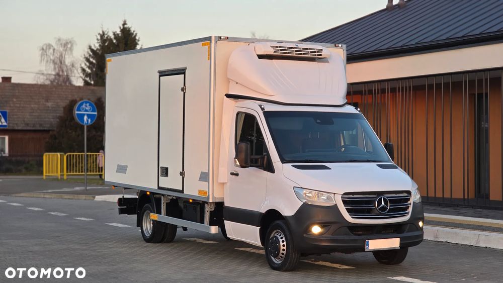 Mercedes-Benz SPRINTER 516 CDI 907❗❗NOWY MODEL / CHŁODNIA-MROŹNIA 8EP / -32*C +25*C / AGREGAT THERMOKING / ZASILANIE ZEWNETRZNE 230V / ZABUDOWA JEGGER / PODWÓJNE KOŁA / SERWIS ASO / SALON POLSKA / 1 WŁAŚCICIEL / JAK NOWY ❗❗ - 11