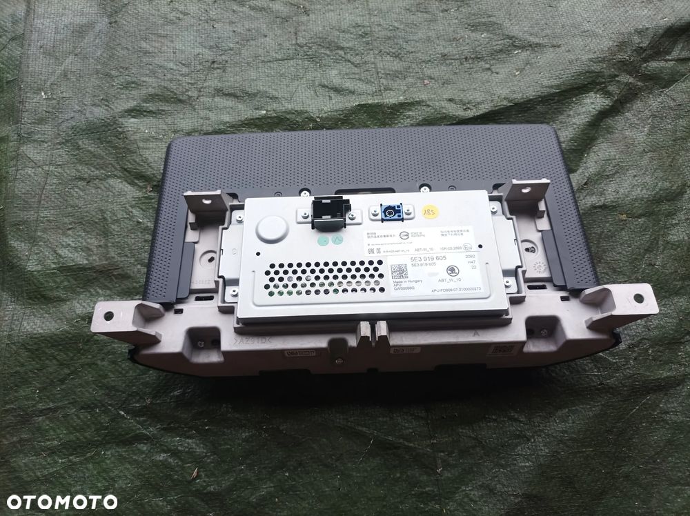 Skoda Octavia IV wyświetlacz ekran monitor dotykowy 5E3919605 - 3