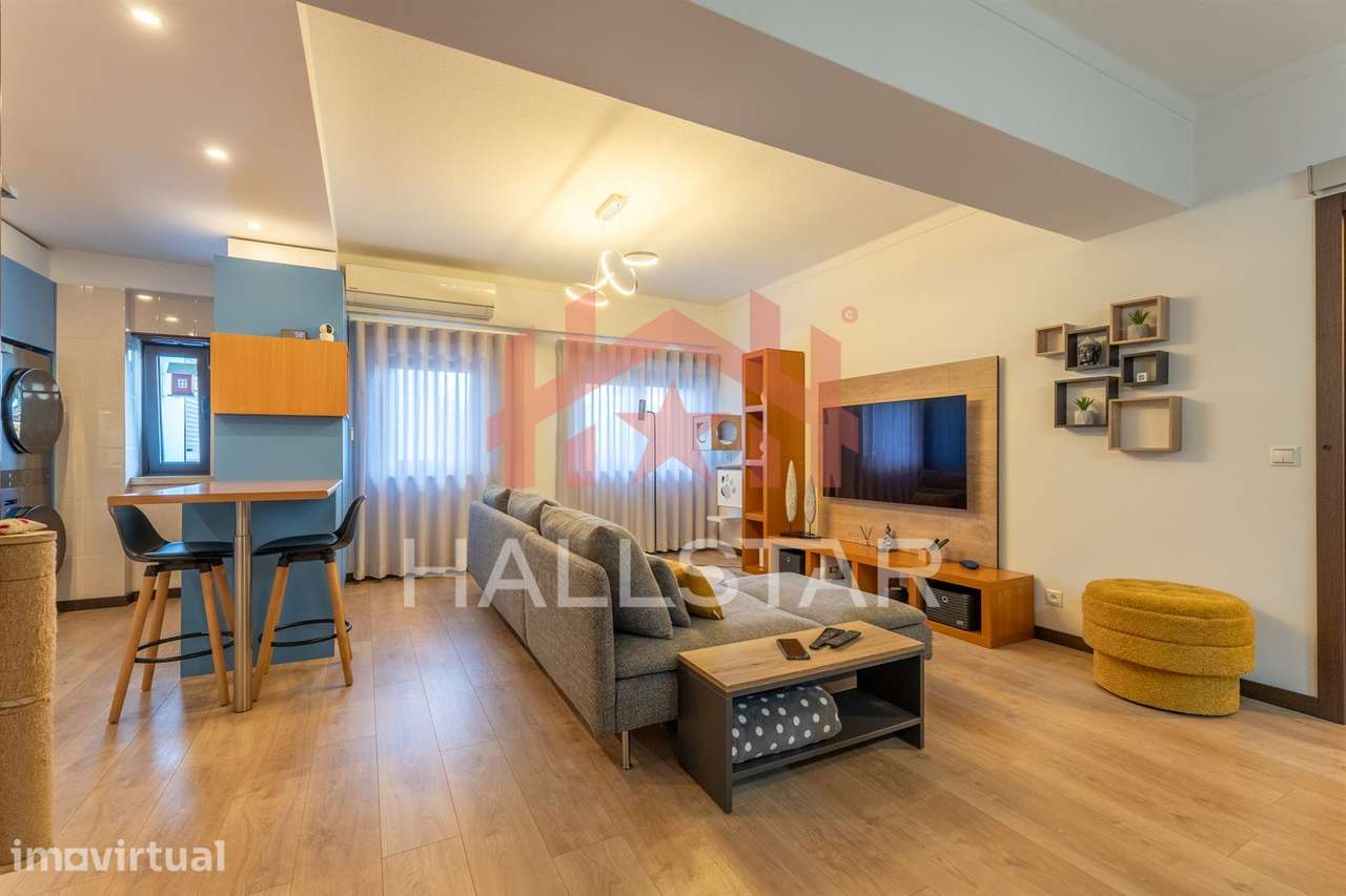 Apartamento T1+1 / Mobilado e Equipado / Centro da Cidade de Leiria - Grande imagem: 2/24