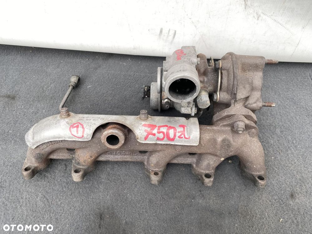 VW LT 102km 2.5TDI 96- TURBINA TURBOSPRĘŻARKA DEMONTAŻ ORYGINAŁ 074145701C - 1