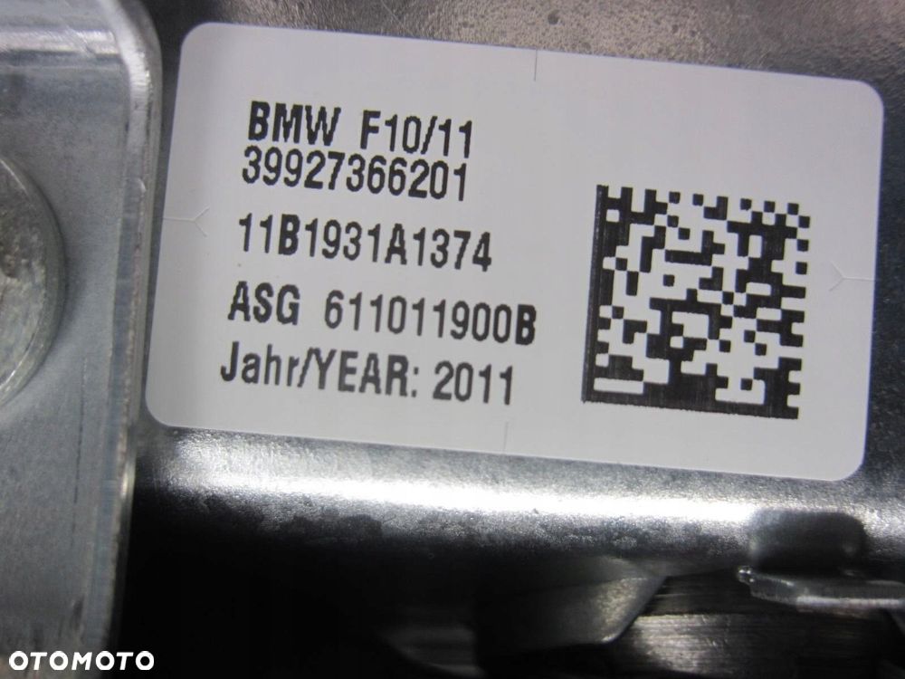 BMW 5 F10 535i X-DRIVE DESKA ROZDZIELCZA AIRBAG KONSOLA NAPINACZE 9207381 - 16