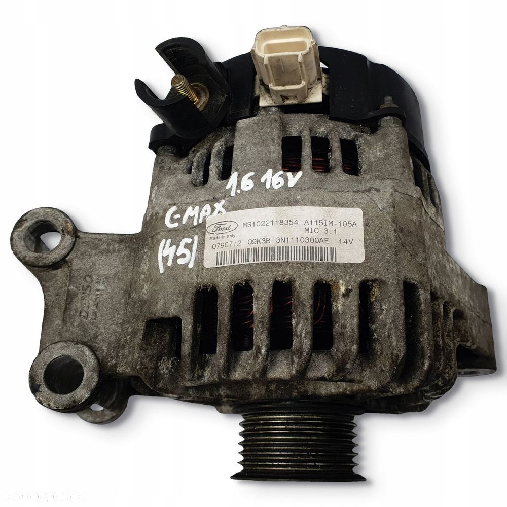 ALTERNATOR Ford C-Max Focus MK2 1.6 16V MS1022118354 - 5