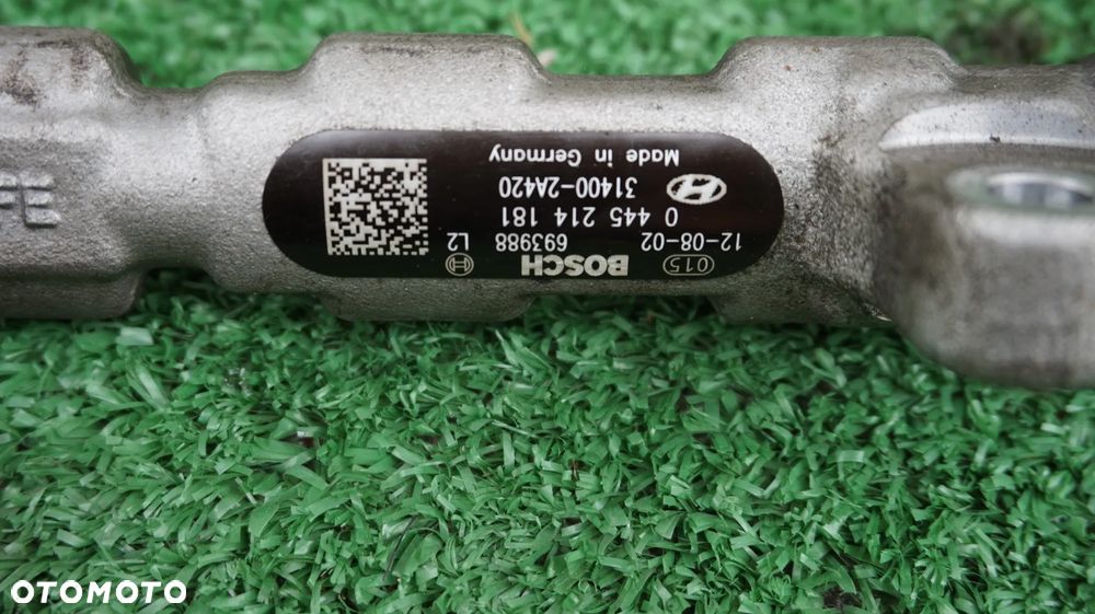 Hyundai IX35 Kia Sportage III 1.7 CRDI czujnik cisnienia paliwa 0281002863 listwa wtryskowa - 3