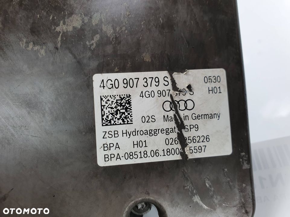 POMPA ABS HAMULCOWA AUDI A6 C7 LIFT 4G0907379S - 2