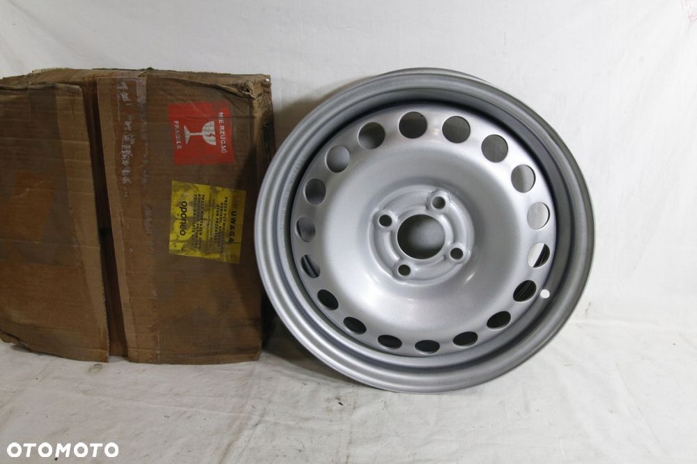 felga stalowa srebrna trebl x40915 15 6j 4x100 et40