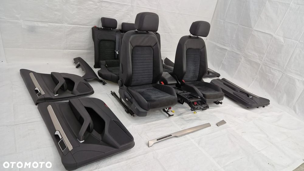 VW Passat B8 Kombi Środek skóry komplet europa super stan - 3