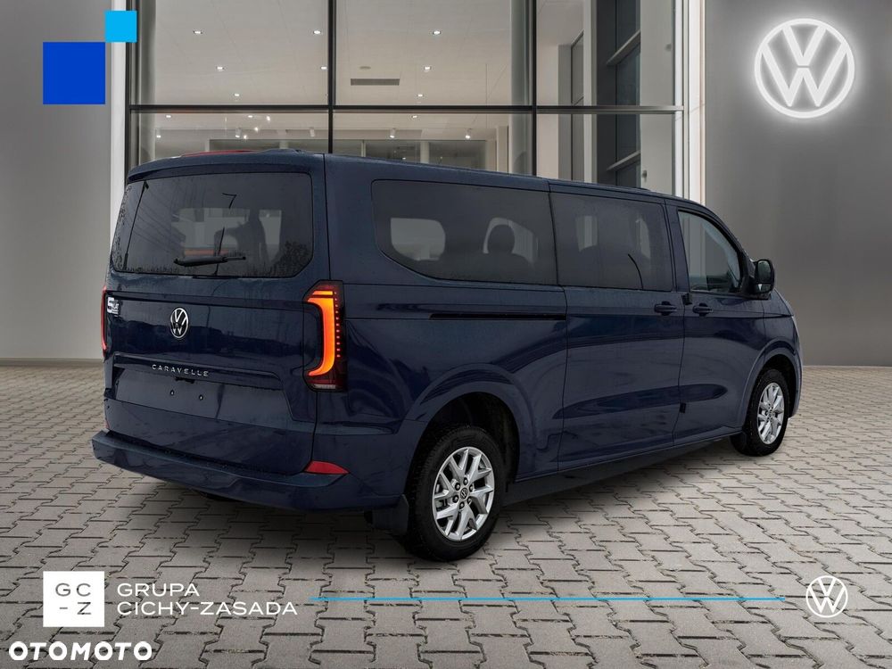 Volkswagen Nowa Caravelle Life silnik: 2,0 l TDI 150 KM / skrzynia biegów: 8-biegowa automatyczna rozstaw osi: 3500 mm   Rozsz. - 5