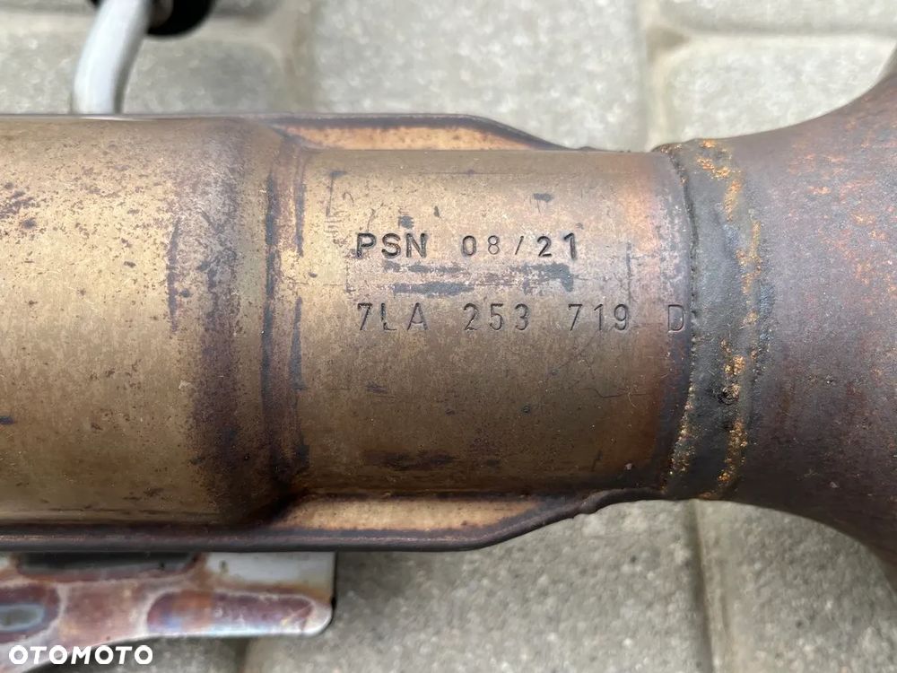 KATALIZATOR FILTR CZĄSTEK STAŁYCH DPF TŁUMIK WYDECH VW T6 LIFT T6.1 2.0 TDI CALIFORNIA CARAVELLE MULTIVAN TRANSPORTER  7LA131780B 7LA131701C 7LA253211 - 15