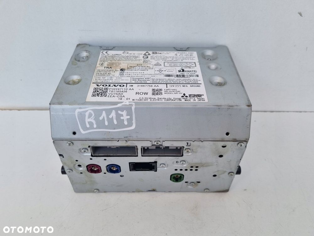 Volvo XC90 II V90 II S90 II RADIOODTWARZACZ radio cd NAWIGACJA 32247110AA - 7