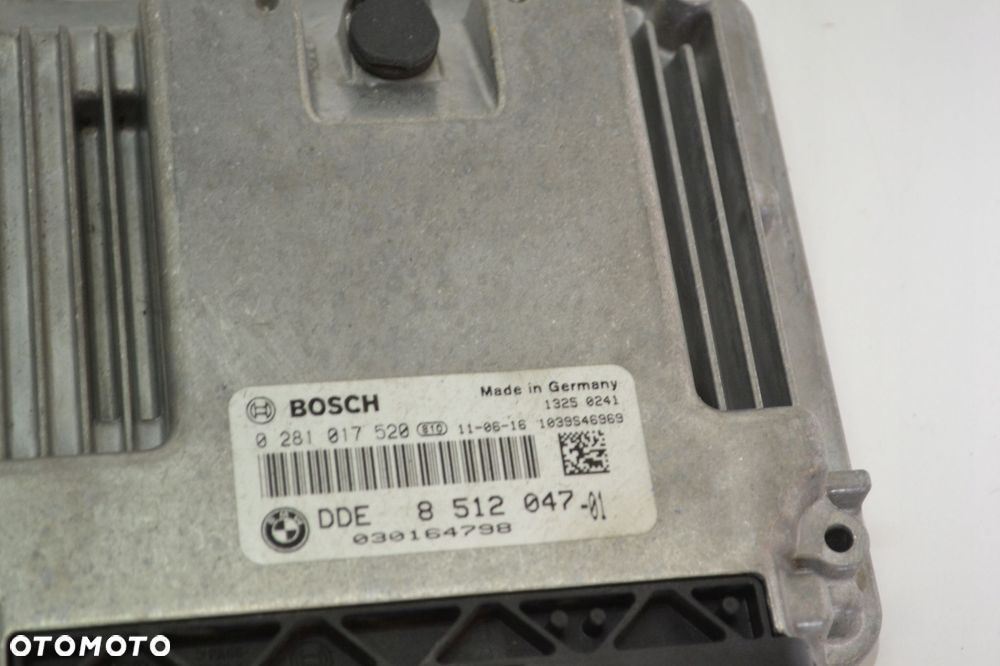 BMW E90 320D KOMPUTER STEROWNIK SILNIKA ZESTAW 184KM 8512047 9237047 - 5
