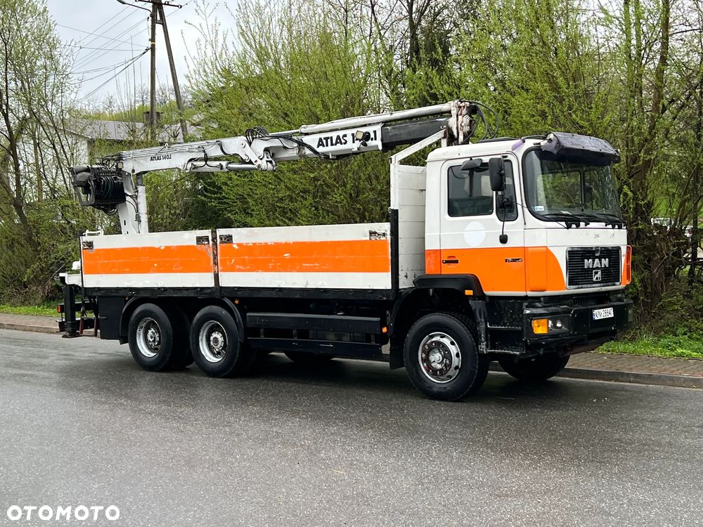 MAN * 27-322 MAN 6x4 * HDS ATLAS 140 * - 2