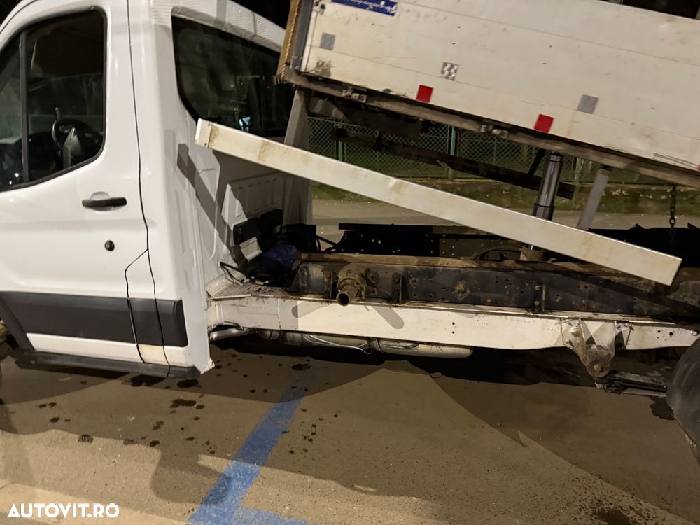 Ford Transit L3 2019 Basculabil Punte Dubla Unic Proprietar de noua Km Reali Istoric Service Kit Distribuție nou kit ambreiaj nou Camioneta Bena Tranzit Basculare Basculanta pick up NU Iveco Mercedes VW Daily Peugeot Fiat Boxer Opel Renault 35c 65c - 20