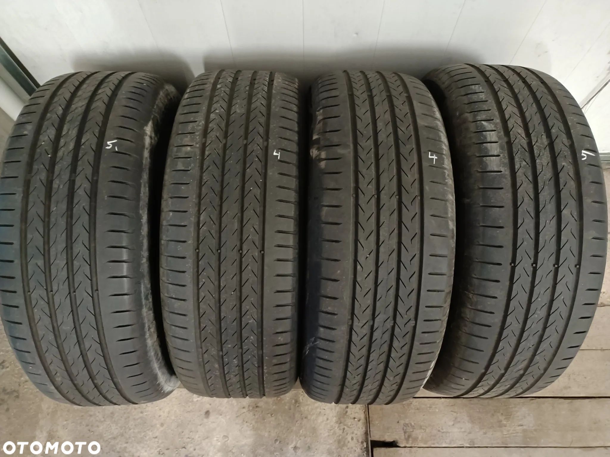 Komplet używanych opon letnich Continental EcoContact 6 Q 235/55 R19 105 W XL, MO - 1