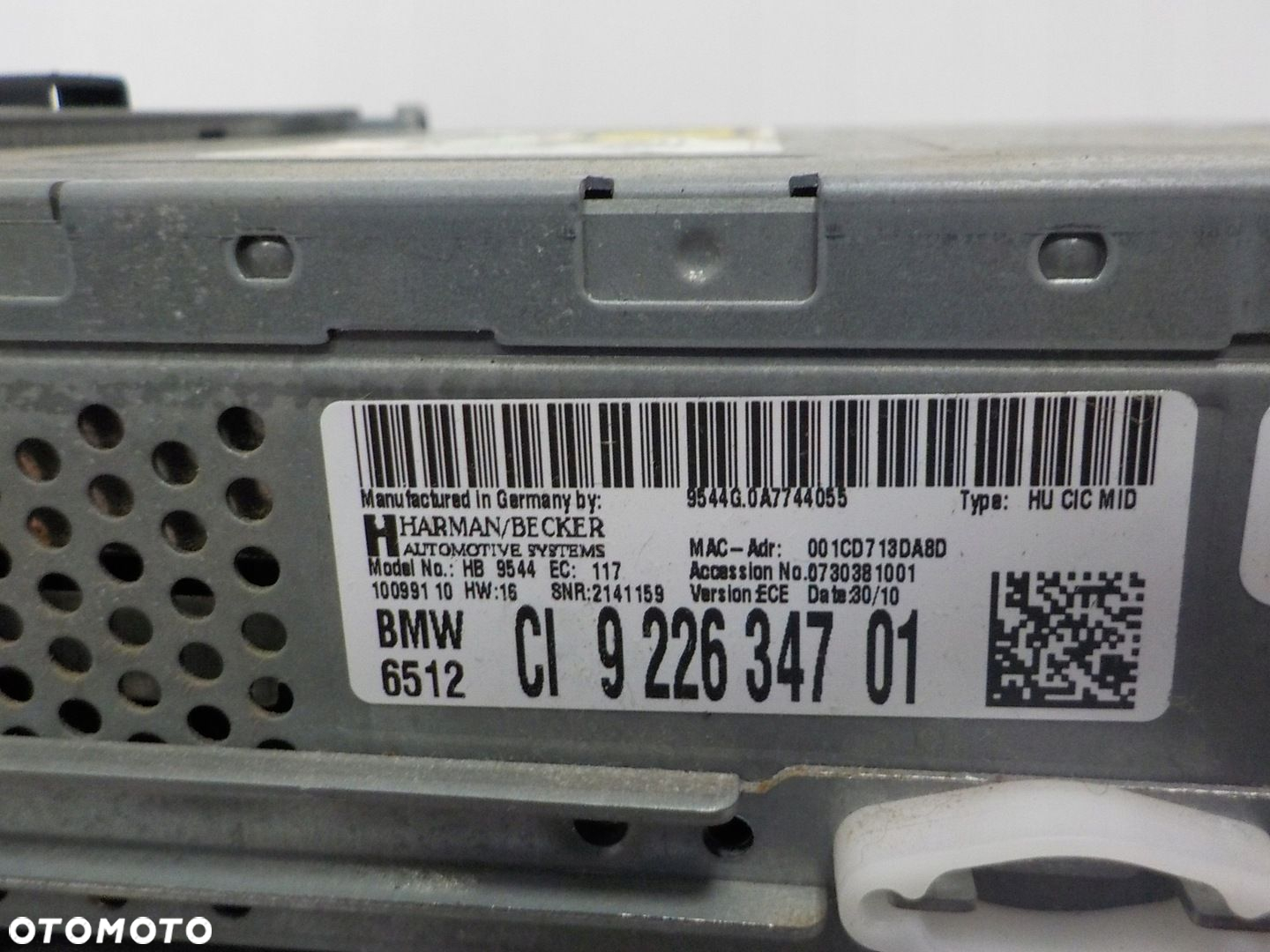 BMW 3 E90 E91 LIFT RADIO NAWIGACJA FABRYCZNA 9226347 - 2