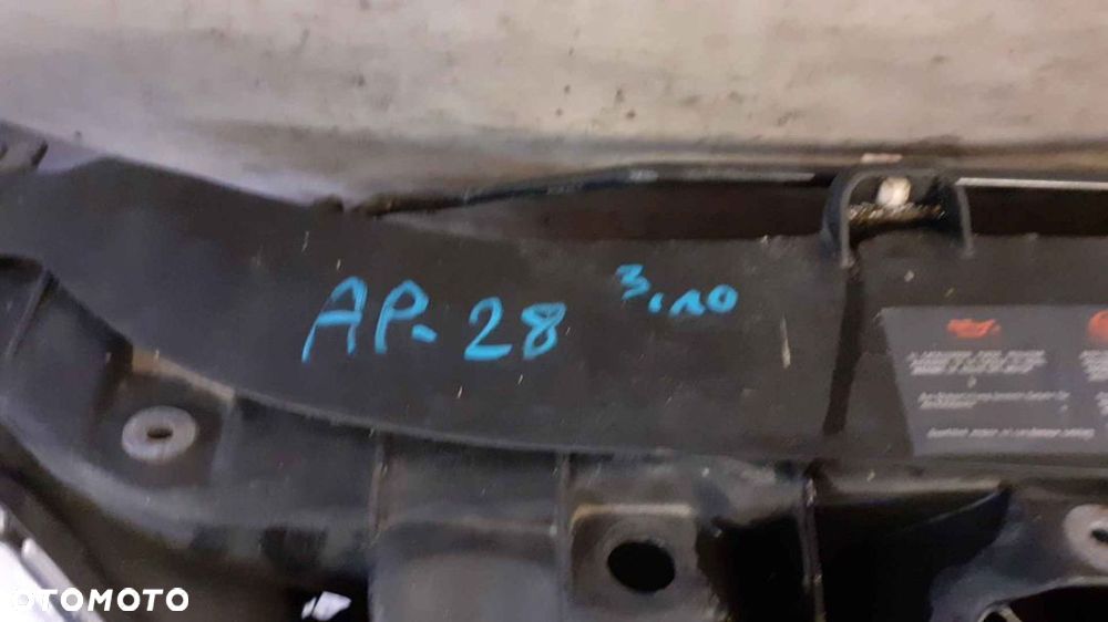 ^ PAS PRZEDNI SEAT LEON 2 II 1.6 TDI 2.0TDI BELKA OKULAR CHŁODNICA WODY WENTYLATORY OBUDOWA ZAMEK KOMPLET - 2