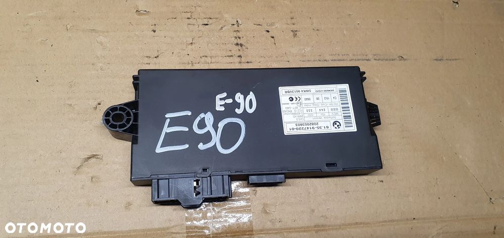 Moduł sterownik komfortu CAS BMW 3 E90 9147220 - 1