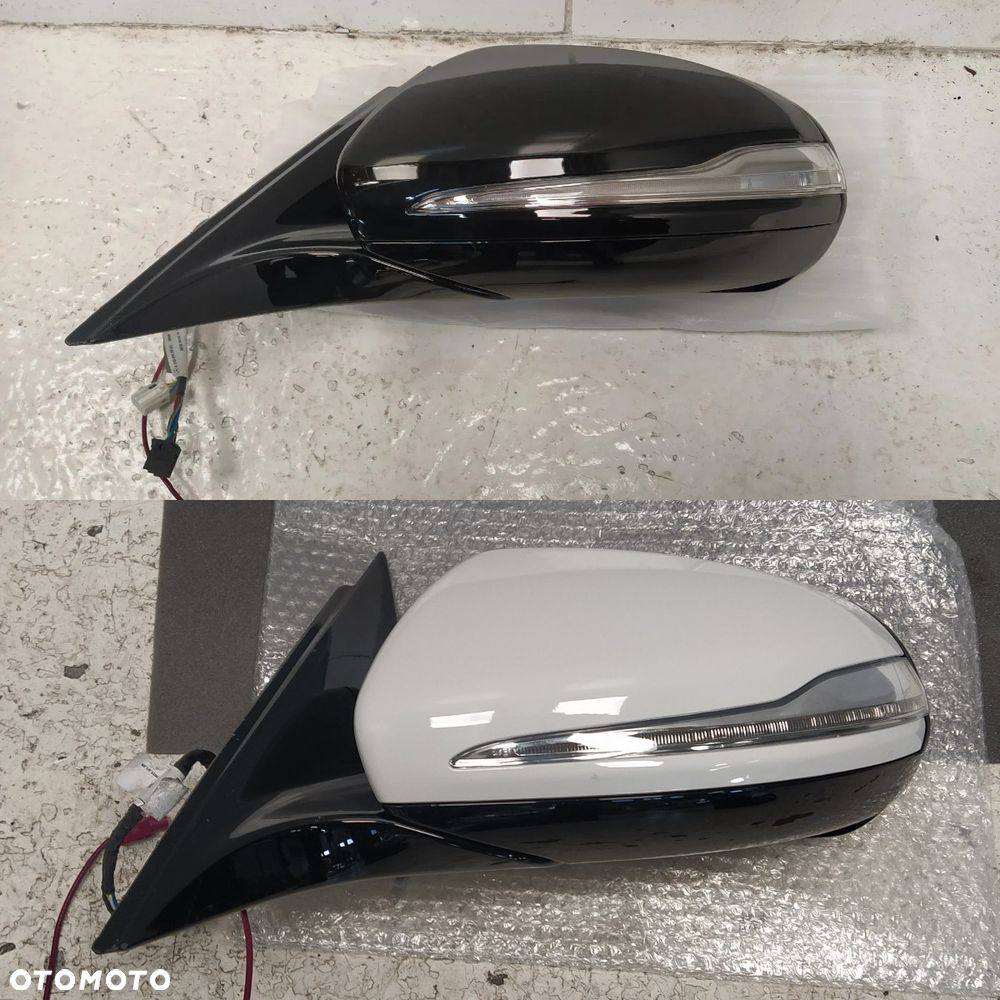 MERCEDES W213 A213 LUSTERKO LEWY PRZÓD LEWE PRZEDNIE 9+3+1 PIN 13 PIN ASFERYCZNE FOTOCHROM ORYGINAŁ - 2