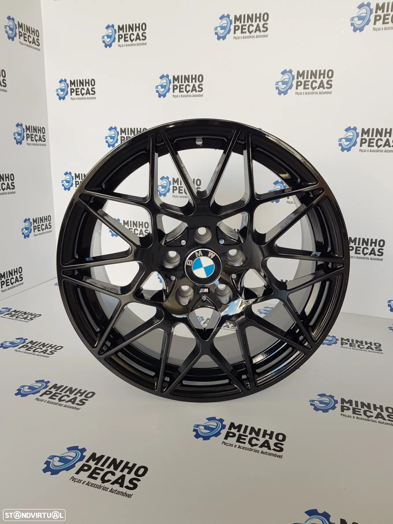 Jantes BMW (M4) GTS em 18 Preto Brilho - 8