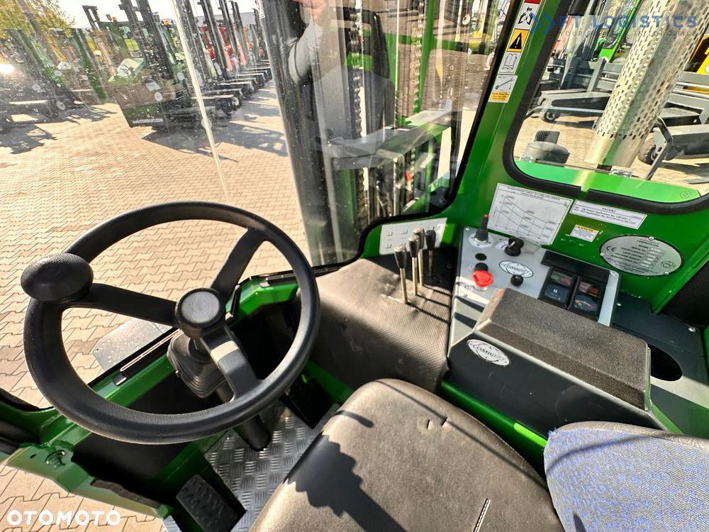 Combilift C4000 / TRIPLEX / 4900MM / GAZ / WOLNY SKOK / PRZESÓW WIDEŁ / JAK NOWY - 18