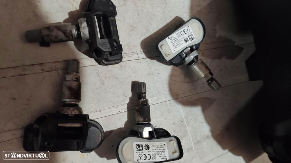 conjunto de 4 sensores de jantes Mercedes W176 + W117 + GLA - 5
