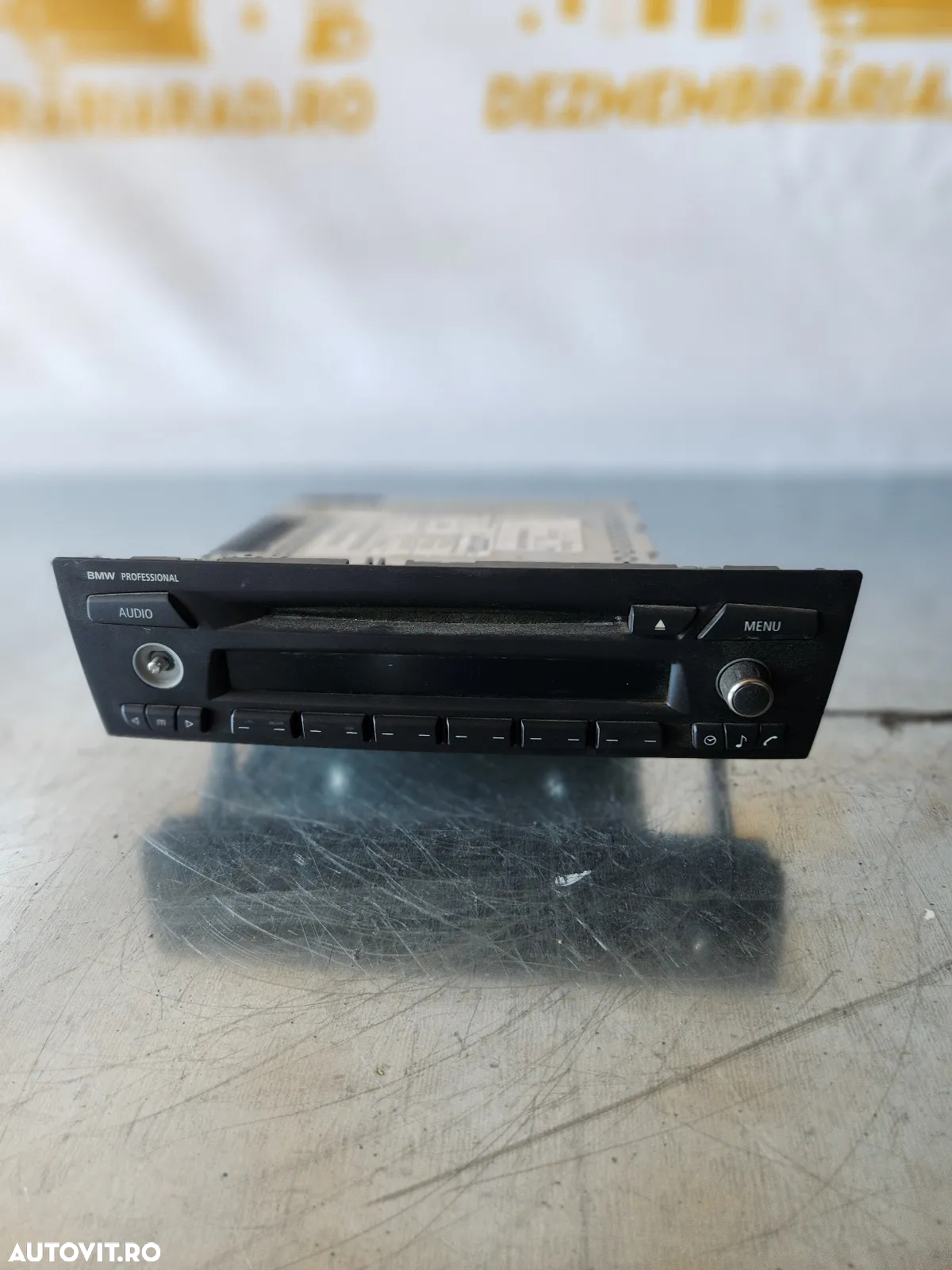 Radio Cd Bmw Professional E90 E91 E92 E93 Cod  - Dezmembrari Arad - 2