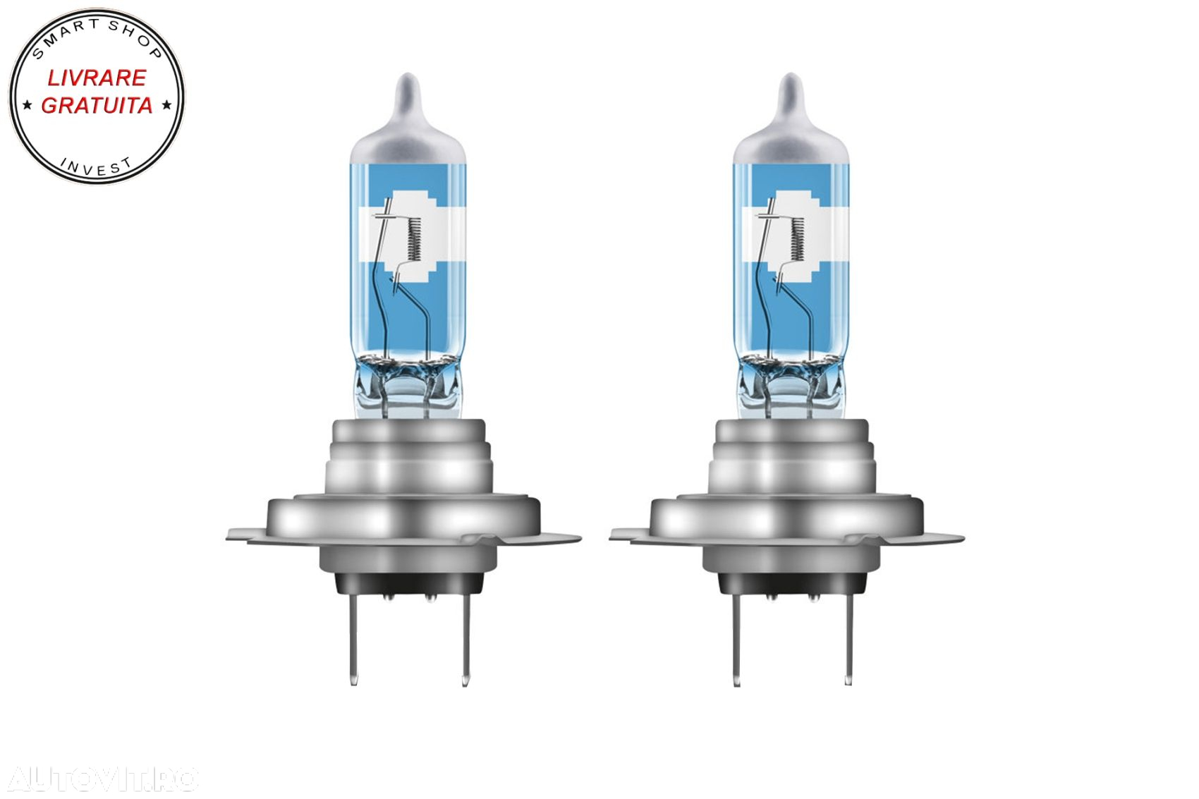 OSRAM NIGHT BREAKER LASER H7 Becuri Auto-Moto Halogen 64210NL-HCB H7 12V 55W (2 be- livrare gratuita - 2