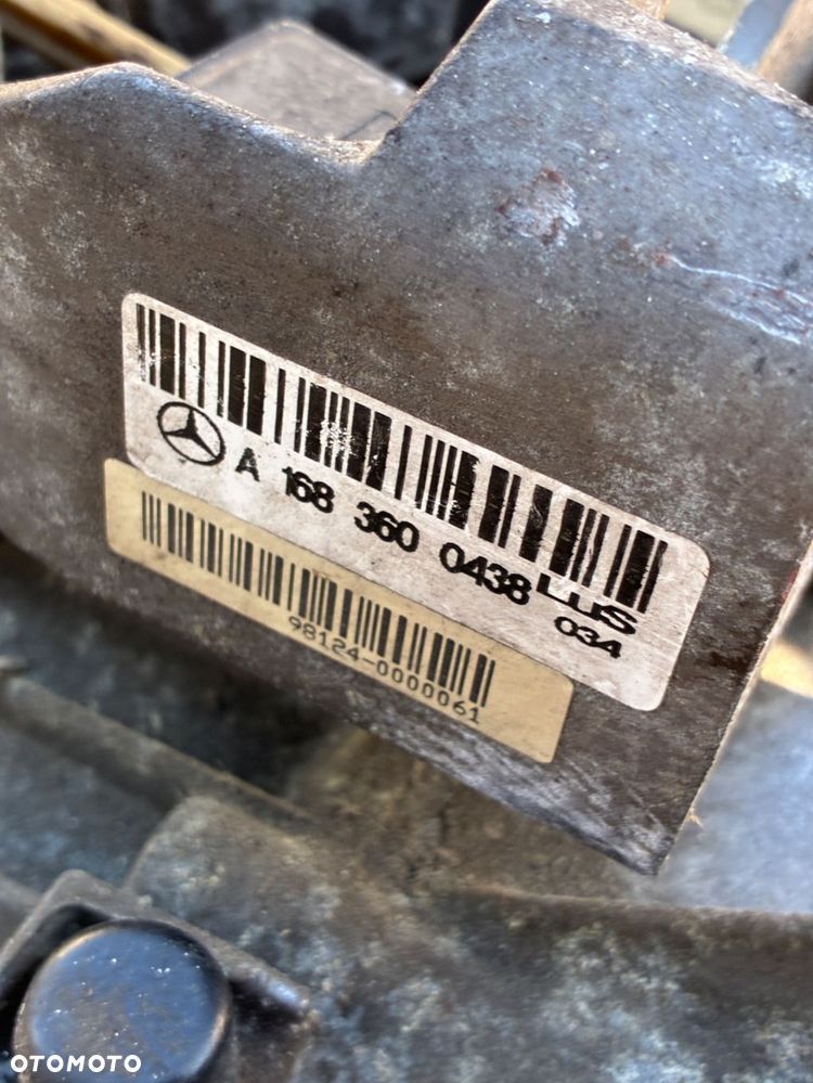 MERCEDES W168 1.4 1.6 BENZYNA R683610002 SKRZYNIA BIEGÓW MANUAL 5-BIEGÓW - 7