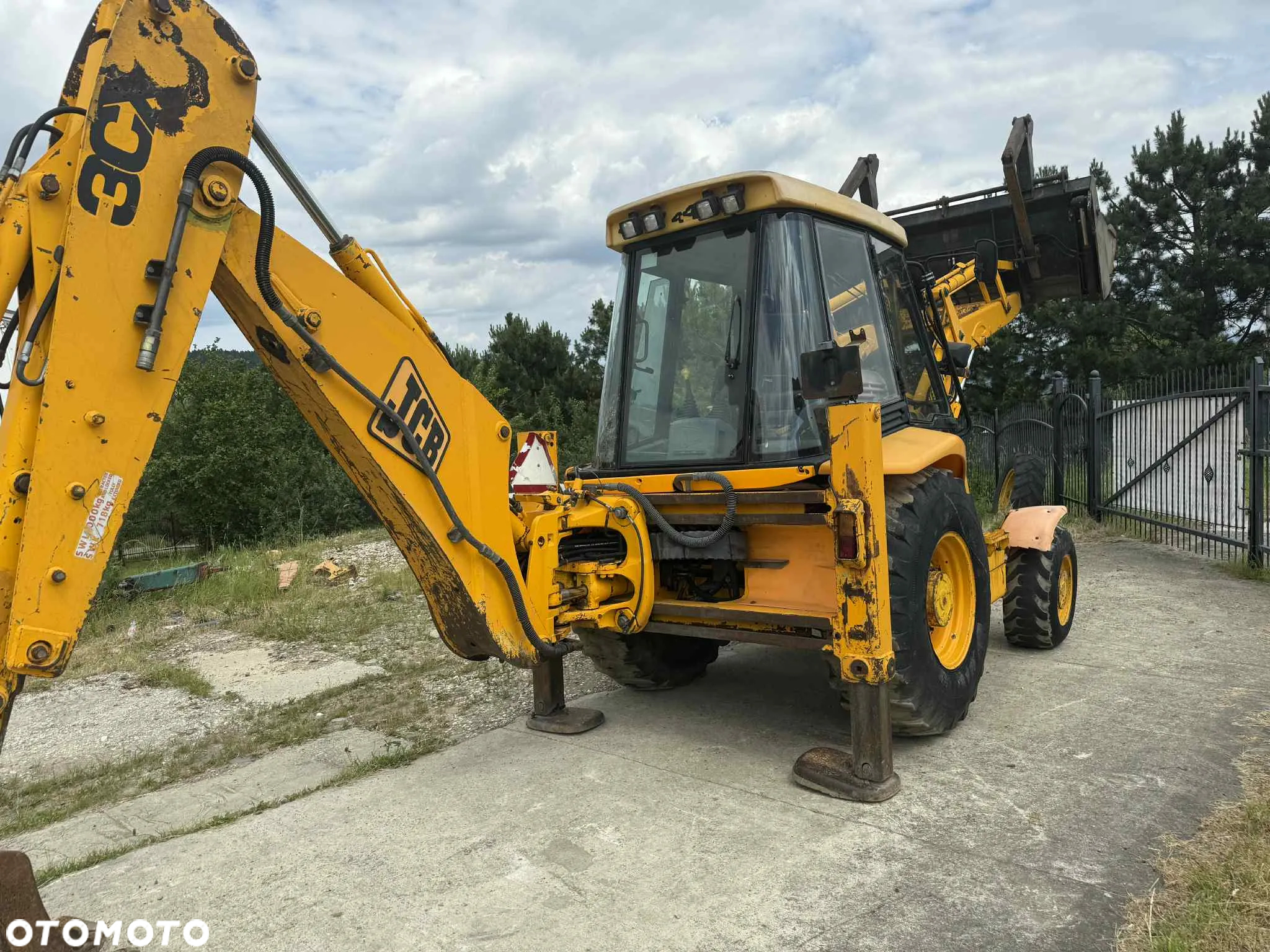JCB koparko-ładowarka KOMATSU WB97 jcb 3cx - 13