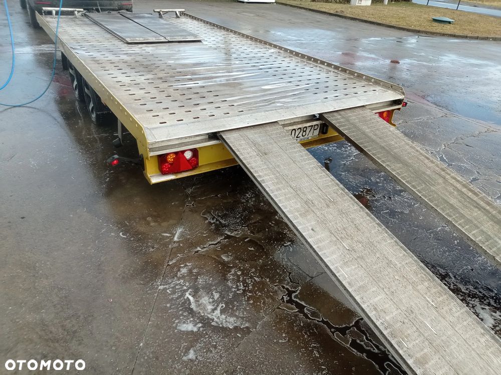 UWAGA ! WYNAJEM AUTO+PRZYCZEPA LAWETA DŁUGOŚĆ 4 LUB 8 METRÓW 1 LUB 2 AUTA LUB BUSY MINIKOPARKI HAK 3,5TONY ,ŁADOWNOŚĆ 1500-3500KG OD RĘKI NA TELEFON !!!!! - 14