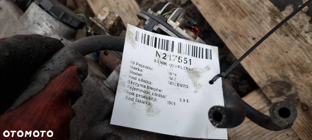 SILNIK KOMPLETNY FIAT SEICENTO 0,9 - 2