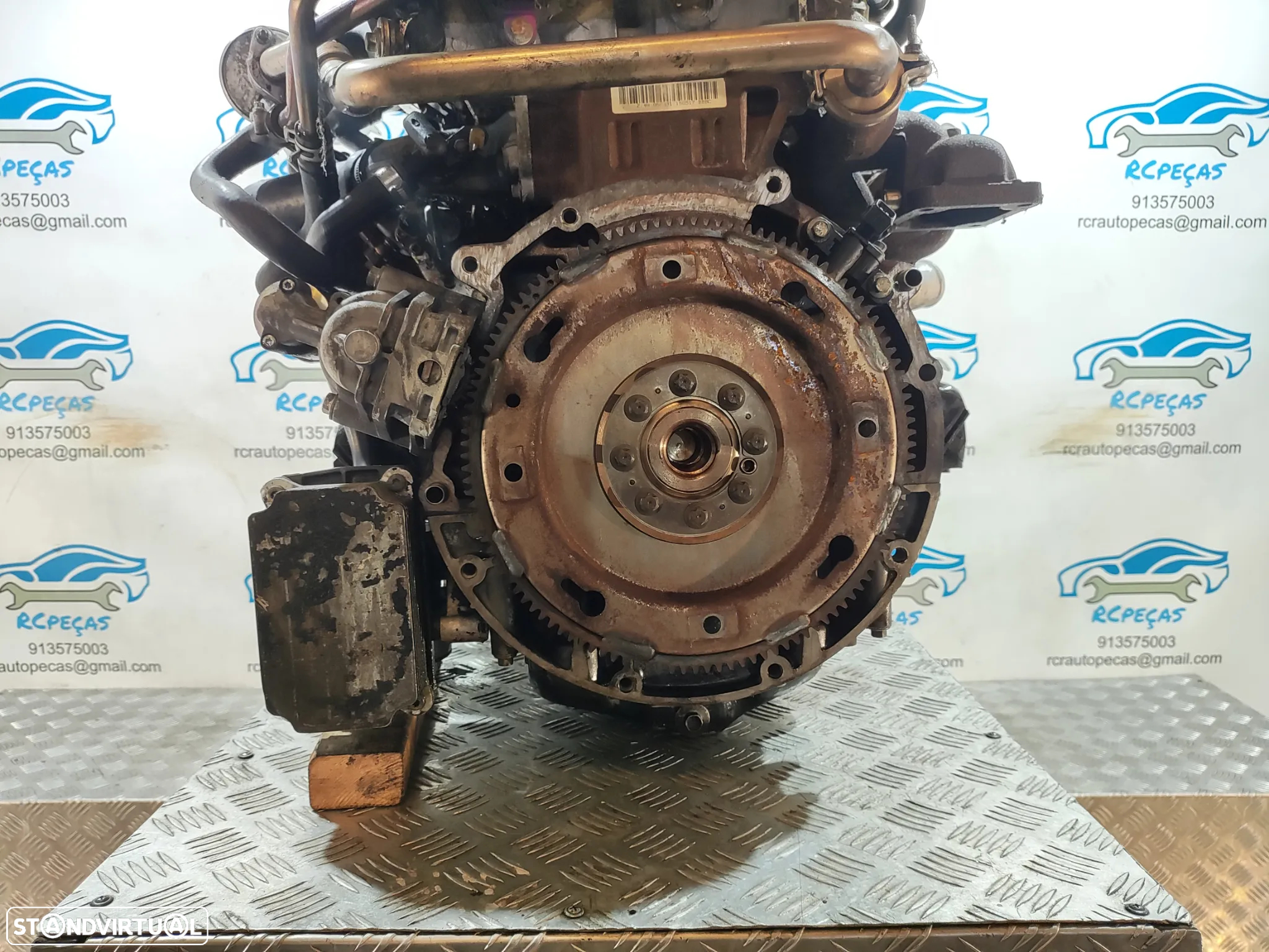 MOTOR COMPLETO DURATORQ 2.4 TDCI 16V 137CV ZSD424 H9FA FORD TRANSIT - 8