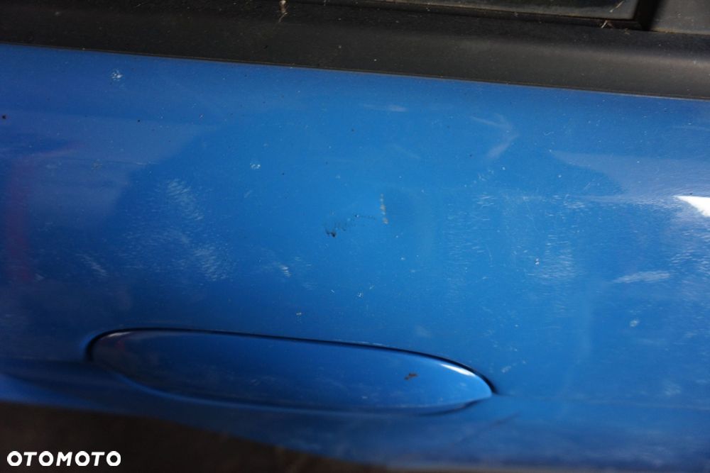DRZWI TYLNE PRAWE 5 E39 SEDAN 490  NIEBIESKI SANTORINI BMW 1995-2000 - 5