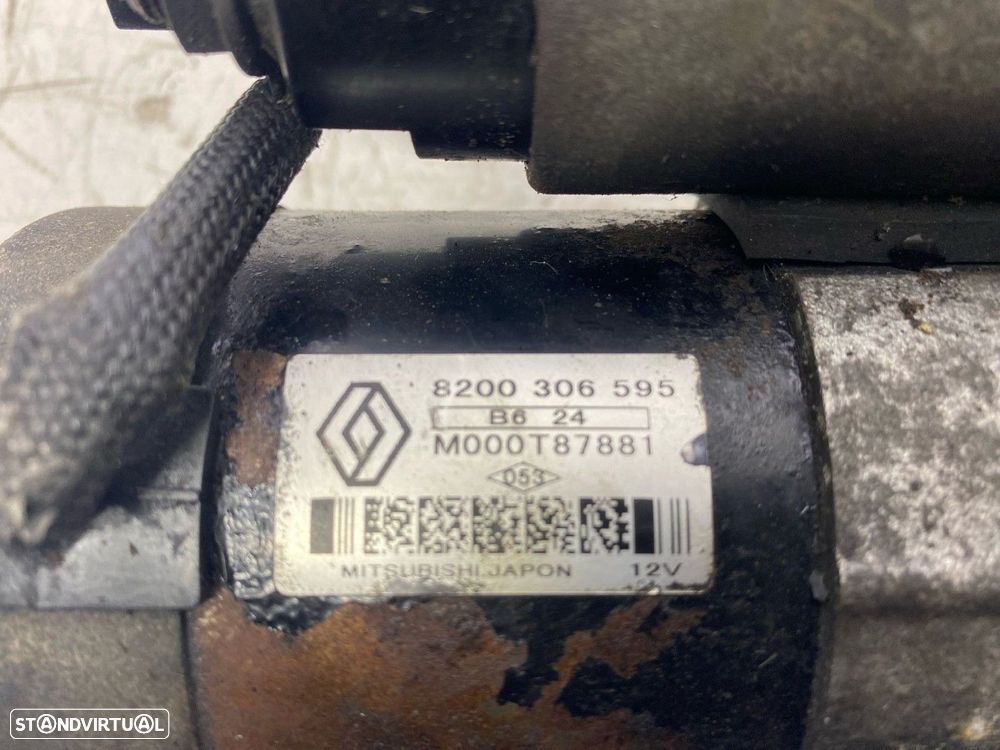 Motor de arranque RENAULT CLIO III 1.5 dCi REF. 8200306595 MOTOR K9K766 - 5