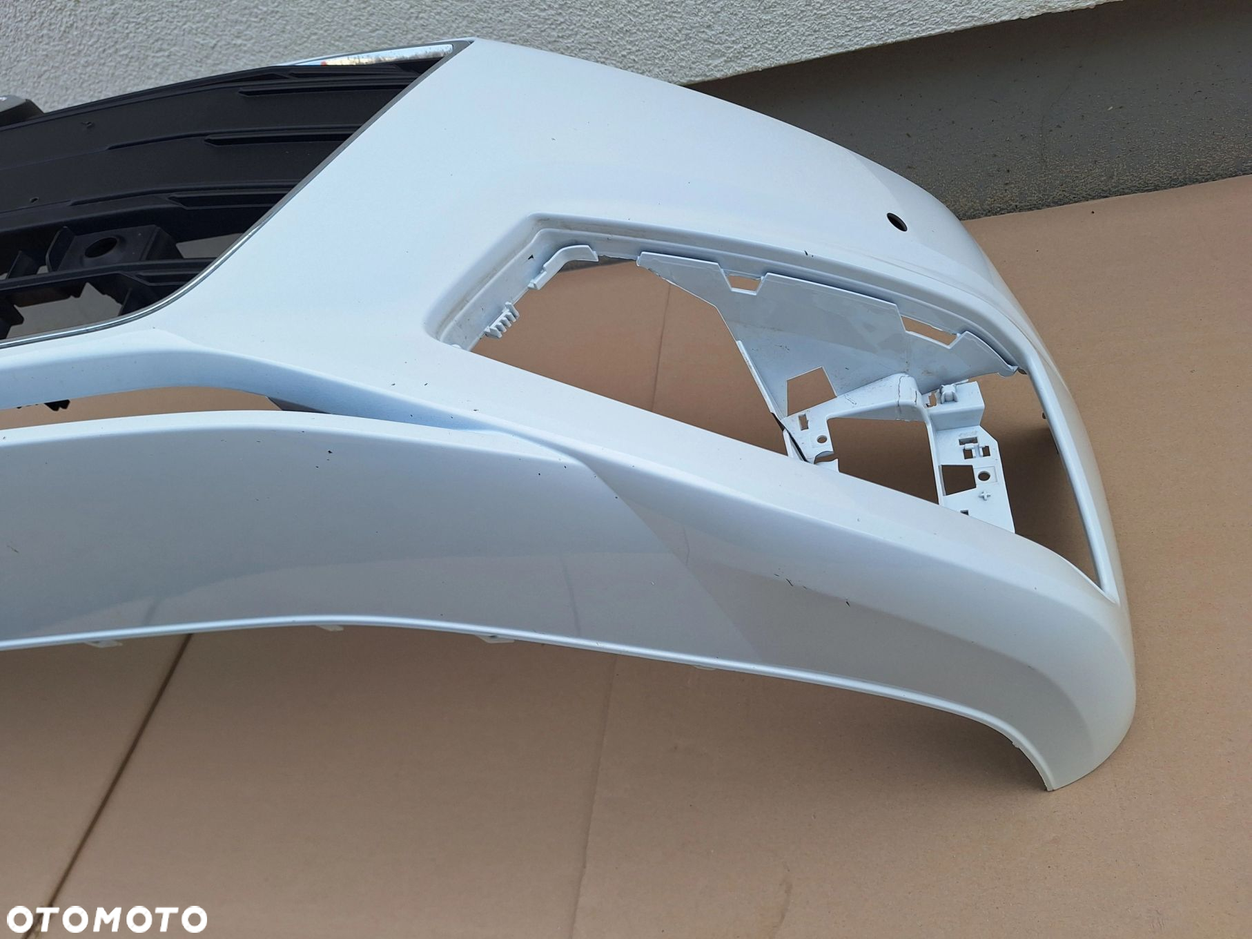 AUDI A4 B9 LIFT 19- 8W0 B.ŁADNY! NIE KLEJONY! ZDERZAK PRZÓD PRZEDNI+CAŁY GRILL ORYG. 8W0807437 WYSYŁKA 24H - 8