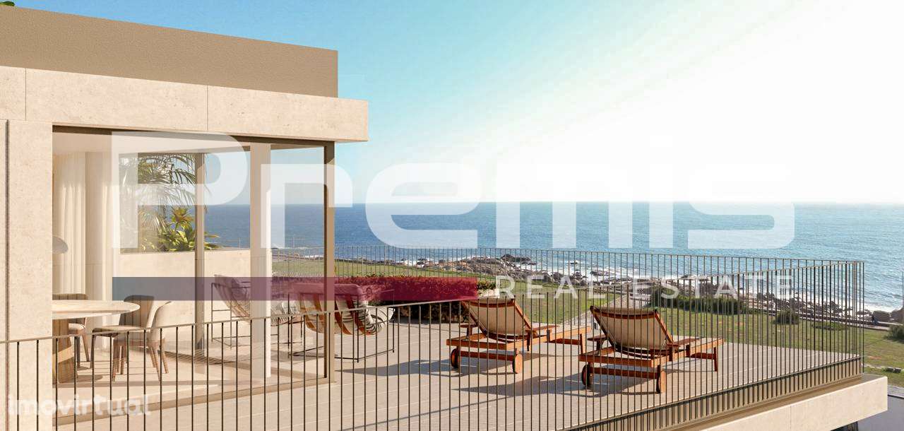 Penthouse T4 de Luxo na 1ª Linha de Mar – Vistas Panorâmicas Rio e Mar - Grande imagem: 2/56