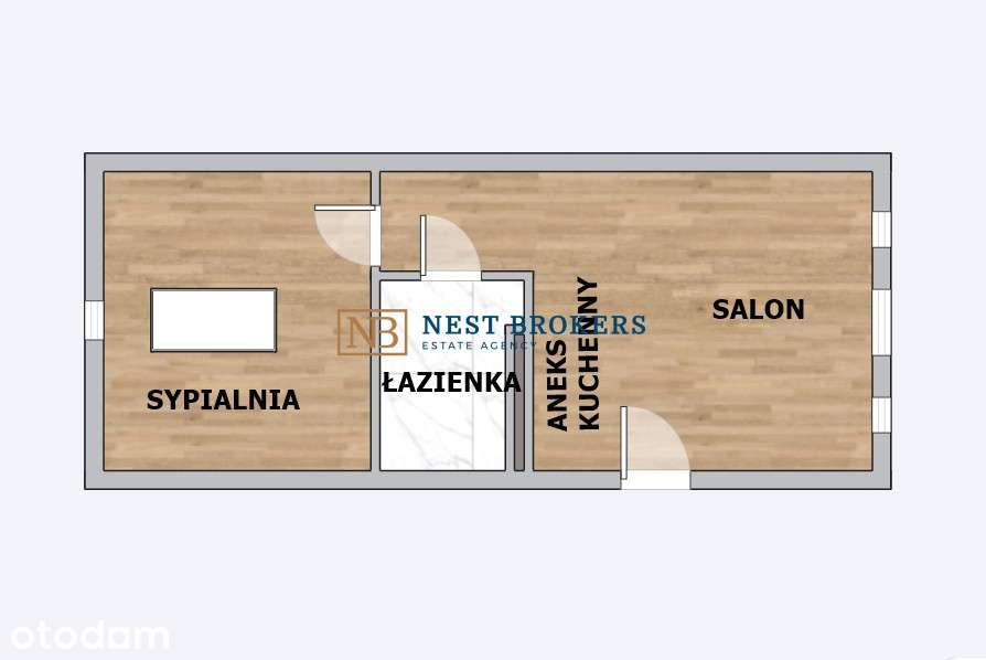 2 pokoje po remoncie. Stare Podgórze Czarnieckiego
