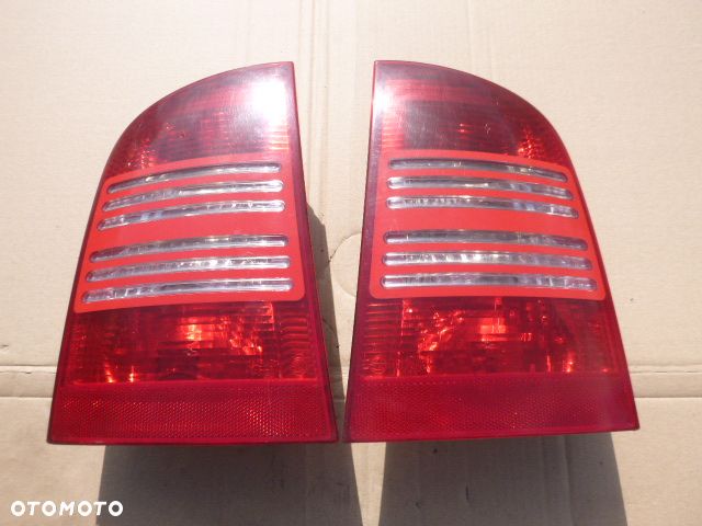 LAMPA LEWY TYŁ LEWA TYLNA PRAWY TYŁ PRAWA TYLNA KOMPLET SKODA OCTAVIA I KOMBI - 3