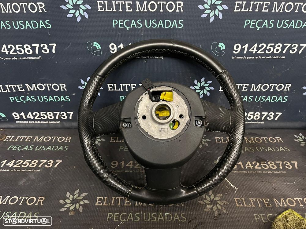 Volante usado pele com airbag AUDI A4 B7 S-LINE - 5