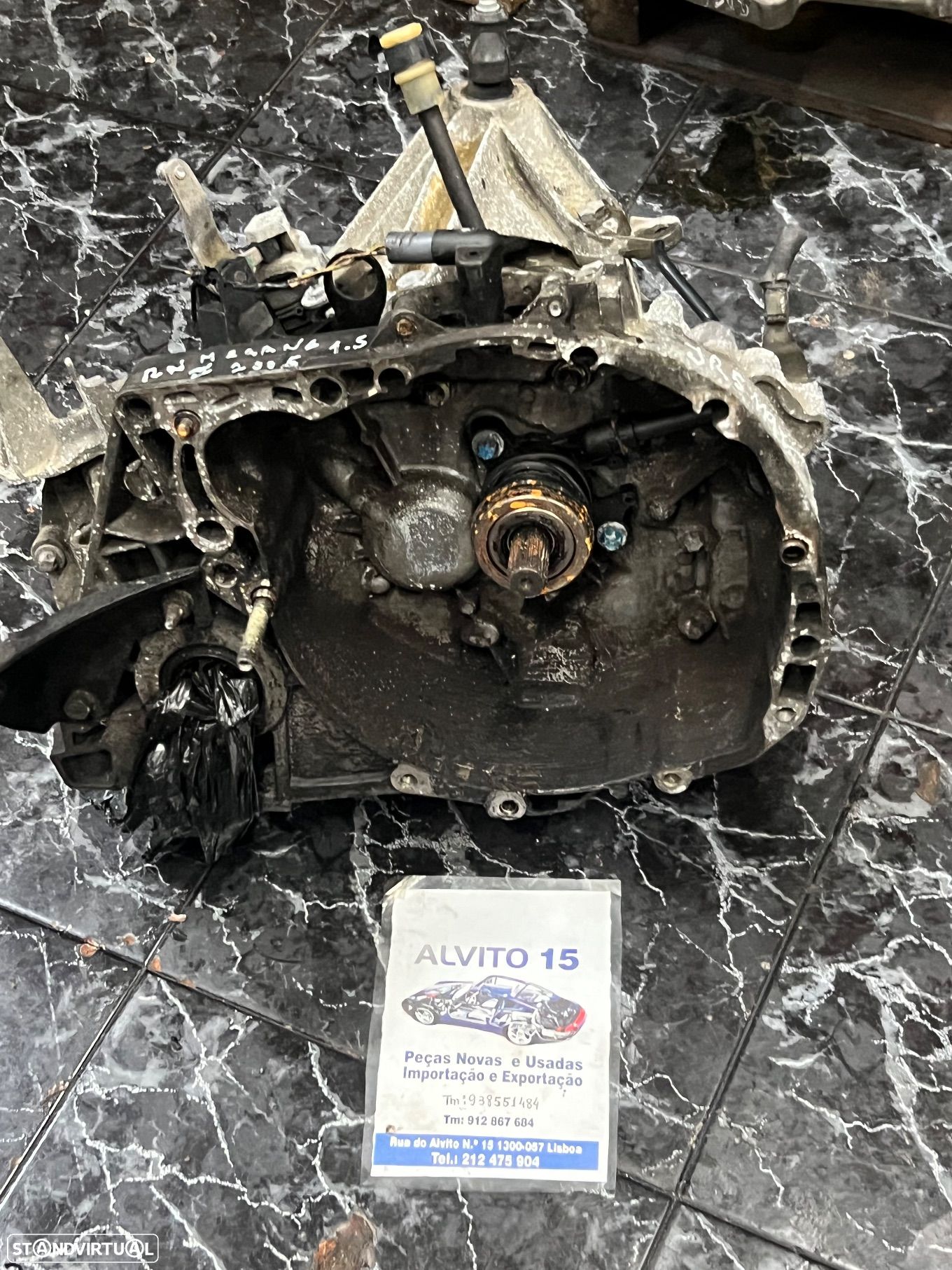 Caixa de velocidades Renault Mégane 2 Jr5119 1.5 Dci 5vel 80cv - 1