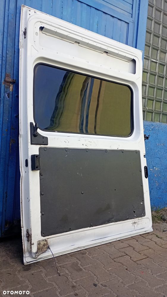 F.V BIAŁE Drzwi PRZESUWNE uzbrojone KOMPLETNE H2 PEUGEOT BOXER FIAT DUCATO CITROEN JUMPER PRZESZKLONE DRZWI BOCZNE SUWANE PRAWE H2 - 5