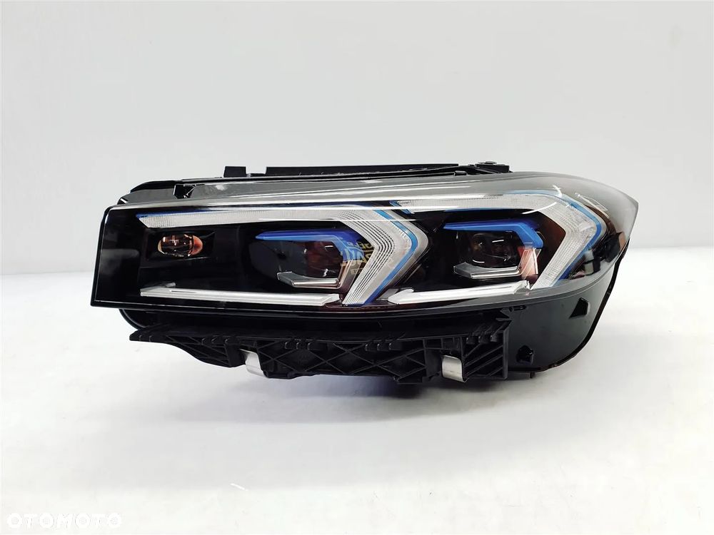 BMW 3 G20 G21 22r+ LIFT LCI LEWA LAMPA PRZÓD FULL LED NIEBIESKA ORY EU !!! - 1